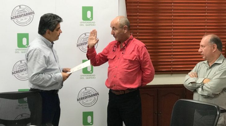 Alberto Montoya Fayad asumió como representante del presidente ante el